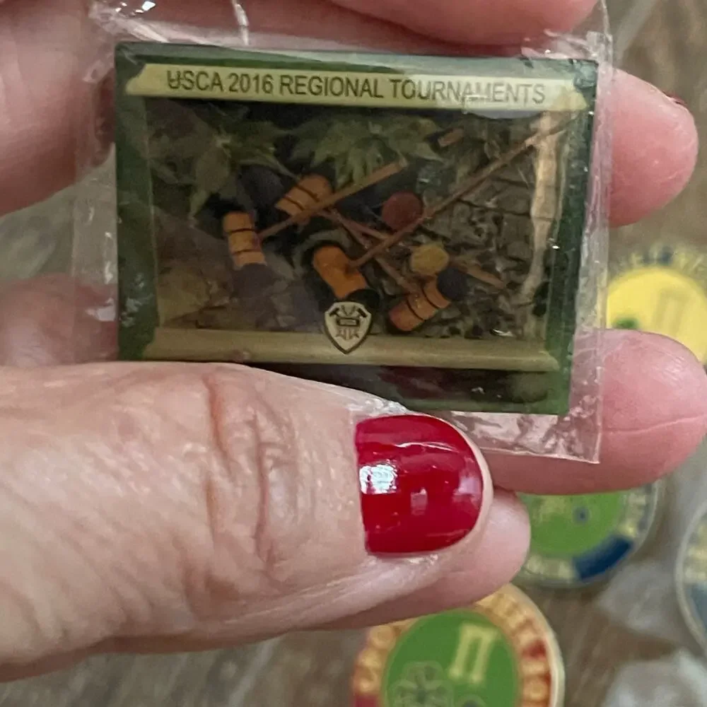 Cricket Collection of 15 Lapel/Hat Pins Brooch Championships